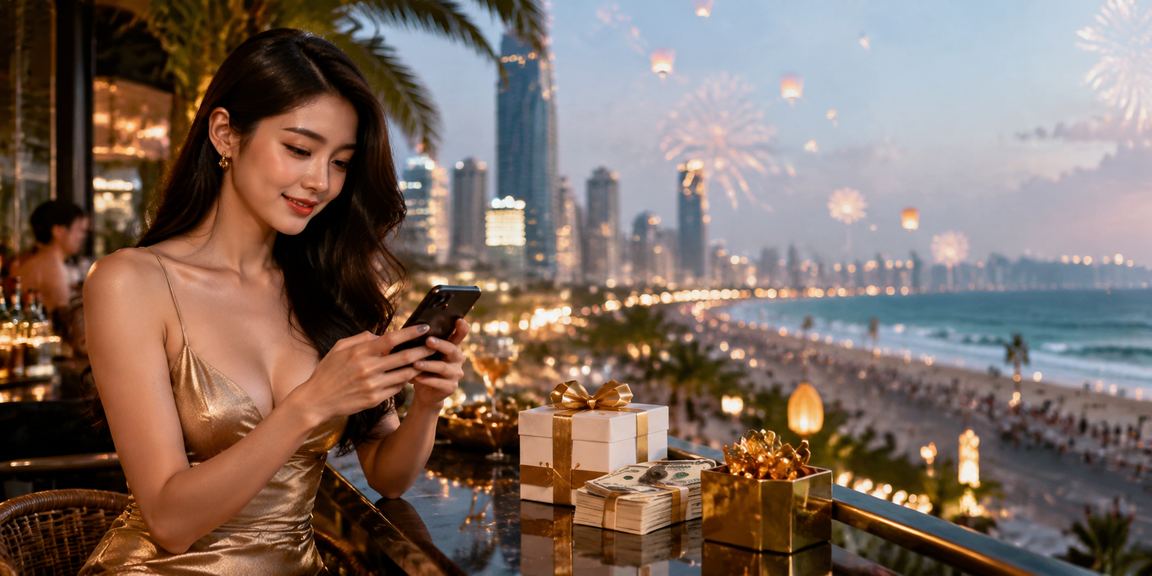 Người dùng Đà Nẵng xem phân tích và đặt cược trên điện thoại trong lễ hội