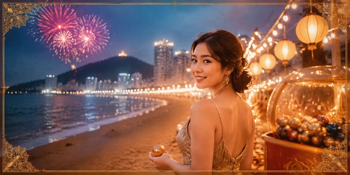 Người chơi xổ số Vũng Tàu xem thống kê và tham khảo phân tích tại bãi biển